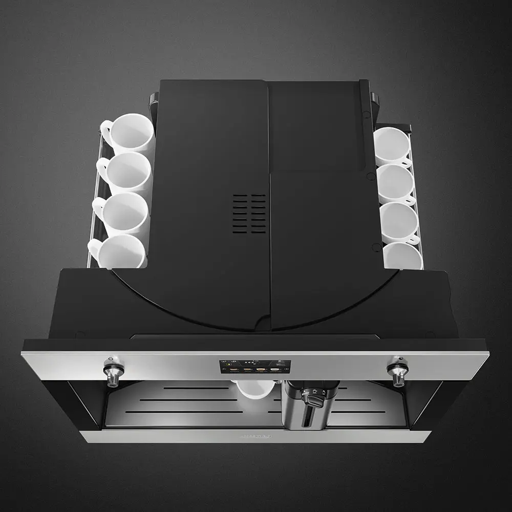 Máquina de Café de Encastre Smeg Classica - Automática - 45cm Altura - Inox - CMS4303X - Image 6