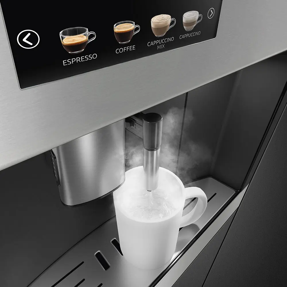 Máquina de Café de Encastre Smeg Classica - Automática - 45cm Altura - Inox - CMS4303X - Image 7