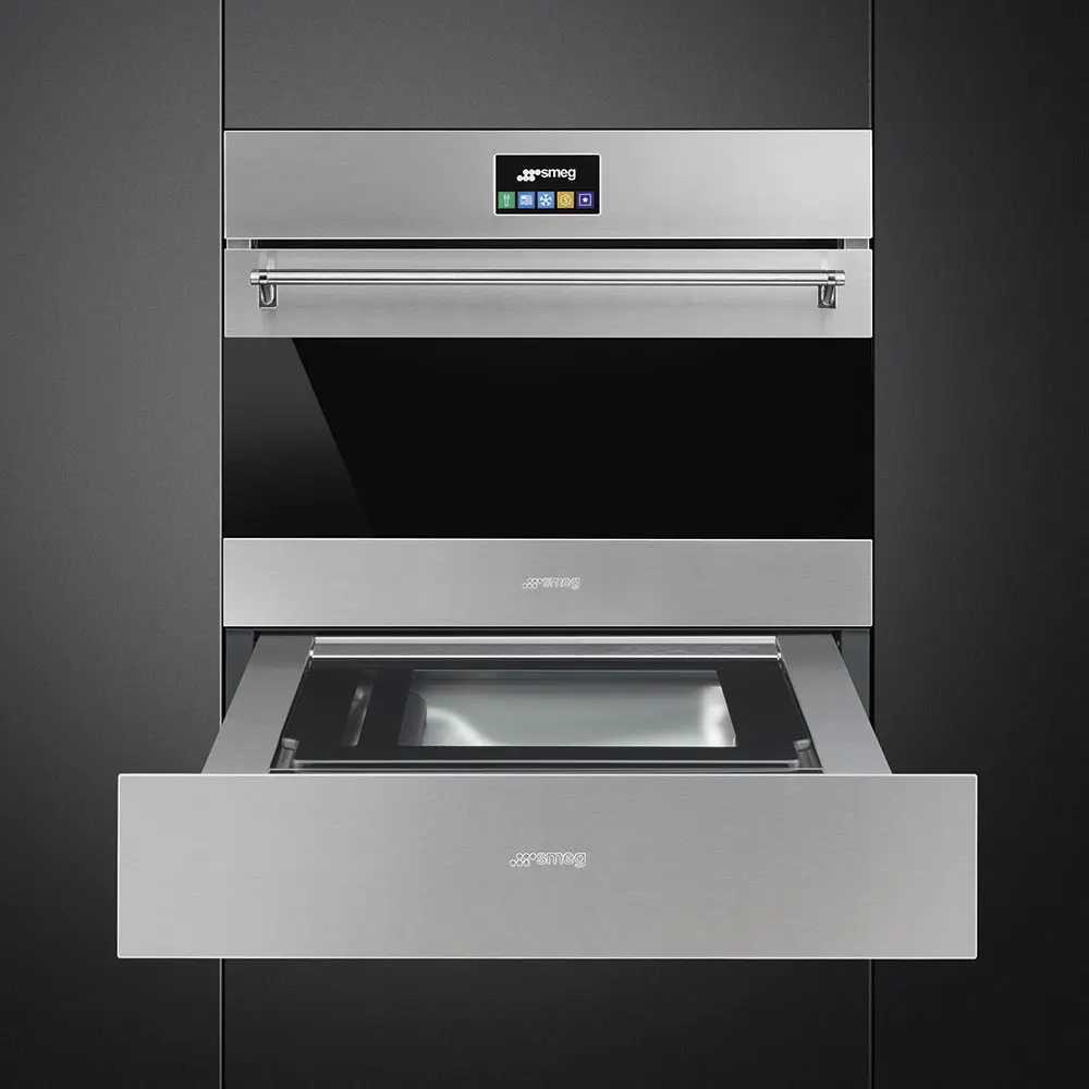 Gaveta de Vácuo Smeg Classica - 14cm Altura - Inox - CPV315X - Image 8