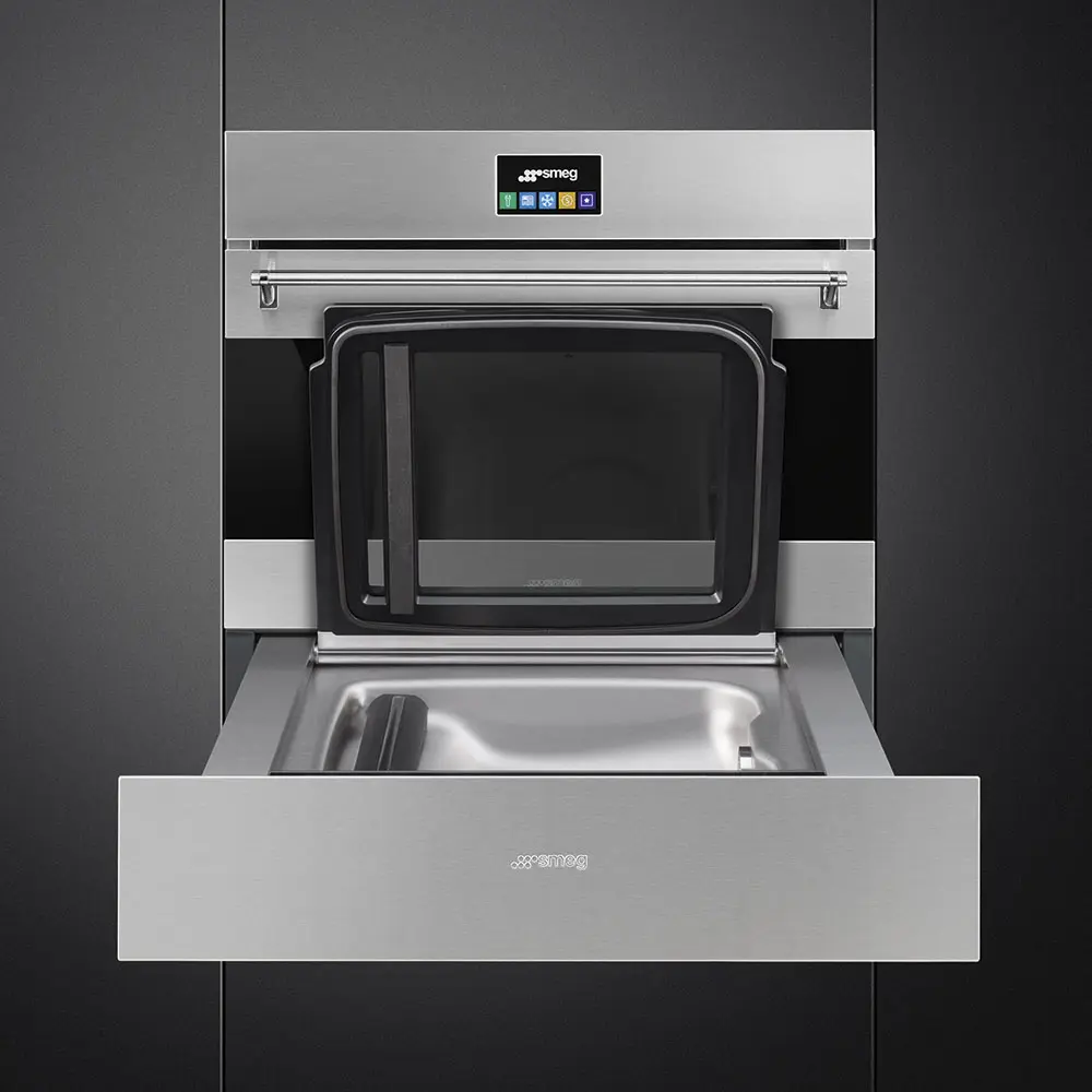 Gaveta de Vácuo Smeg Classica - 14cm Altura - Inox - CPV315X - Image 10