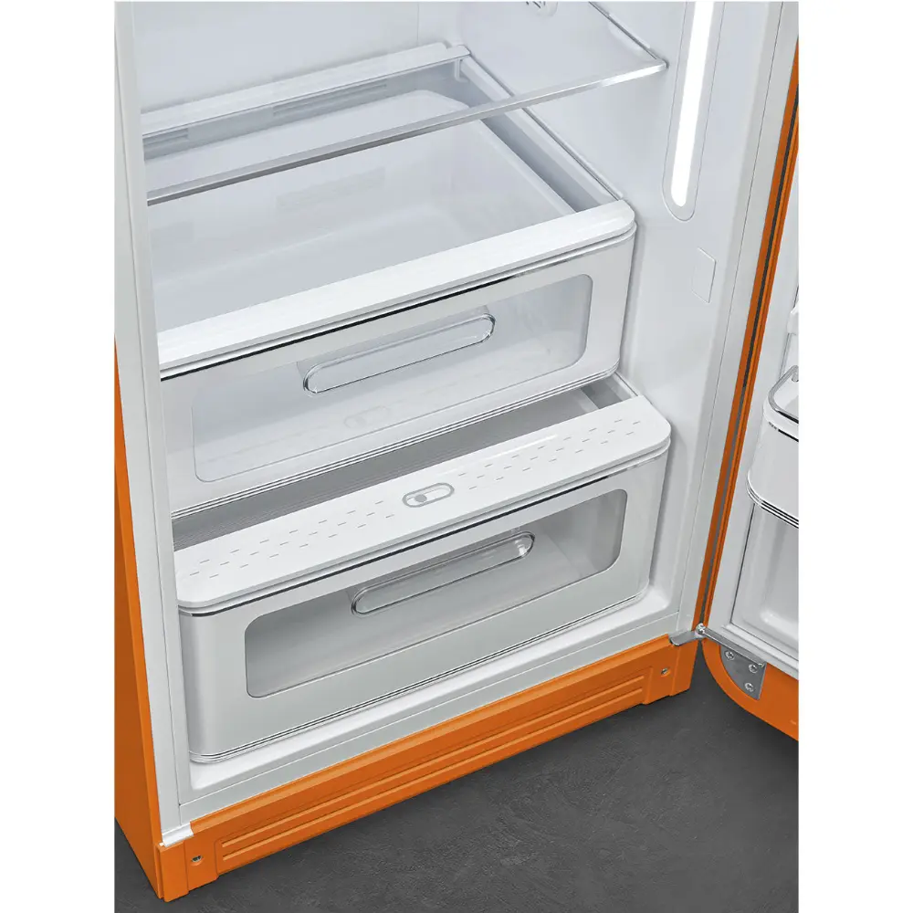Frigorífico 1 Porta Smeg Anni 50 - 153cm - Laranja - Dobradiça à Direita - FAB28ROR6 - Image 4