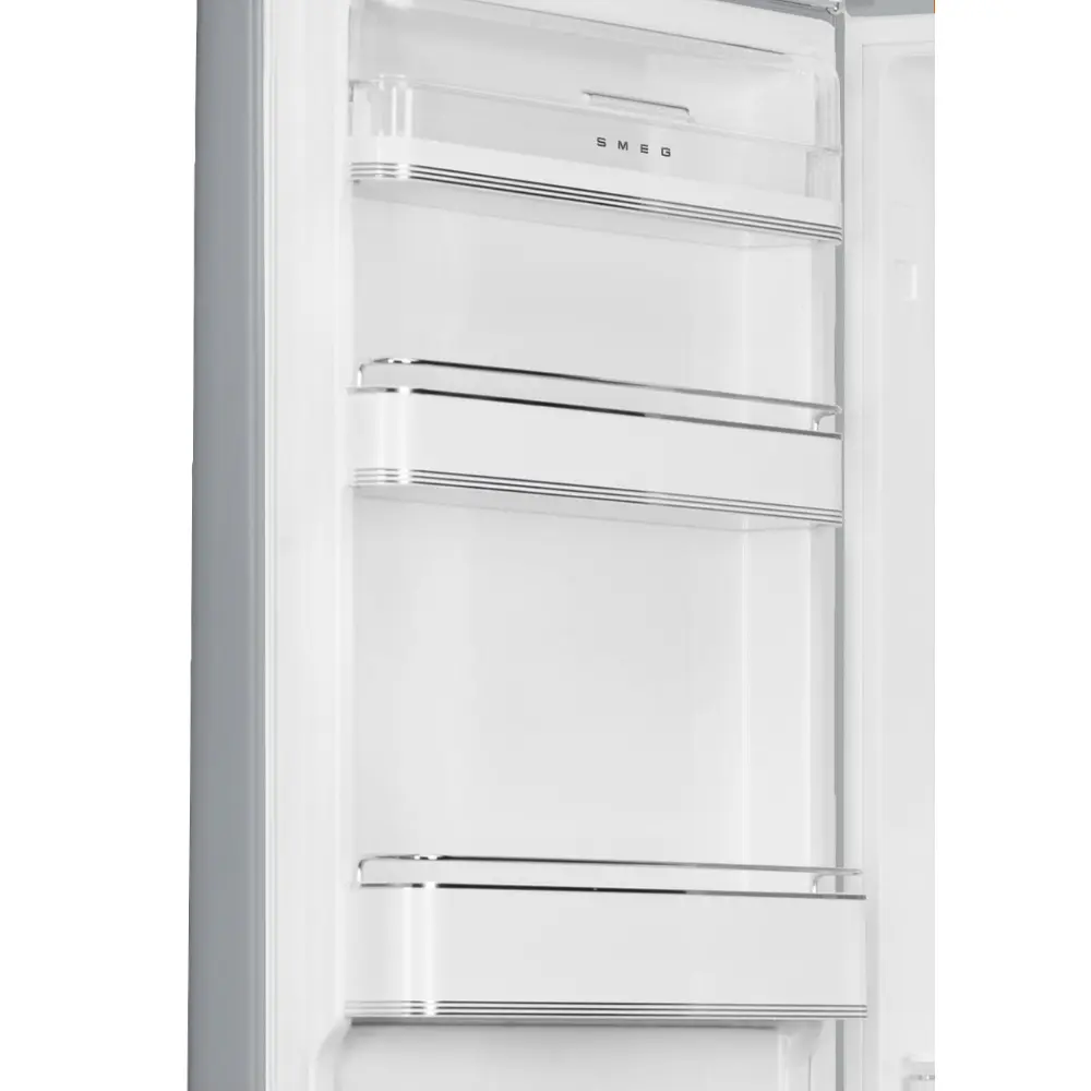 Frigorífico Combinado Smeg Anni 50 - NoFrost - Cinza (Silver) - Dobradiça à Esquerda - FAB32LSV6 - Image 3