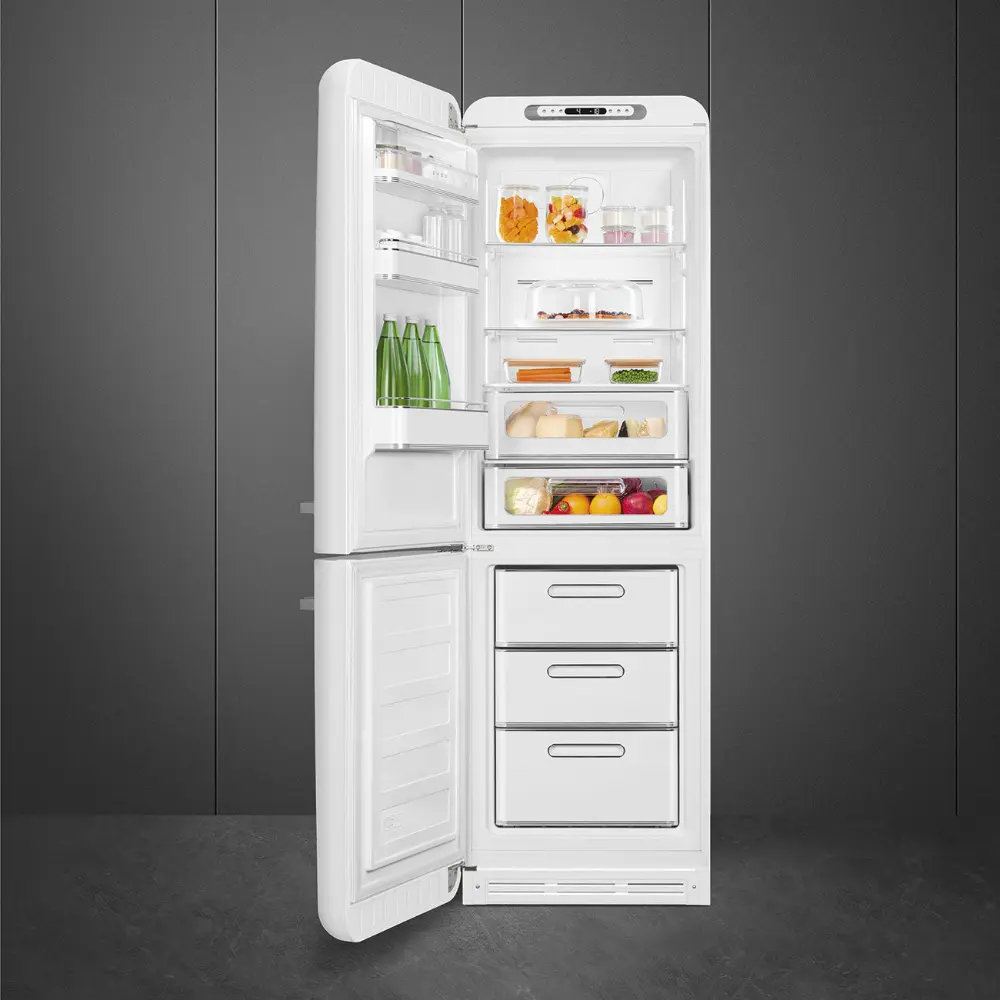Frigorífico Combinado Smeg Anni 50 - NoFrost - Branco - Dobradiça à Esquerda - FAB32LWH6 - Image 2