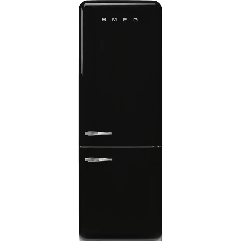 Frigorífico Combinado Smeg Anni 50 XXL (70cm) - Preto - Dobradiça à Direita - FAB38RBL6
