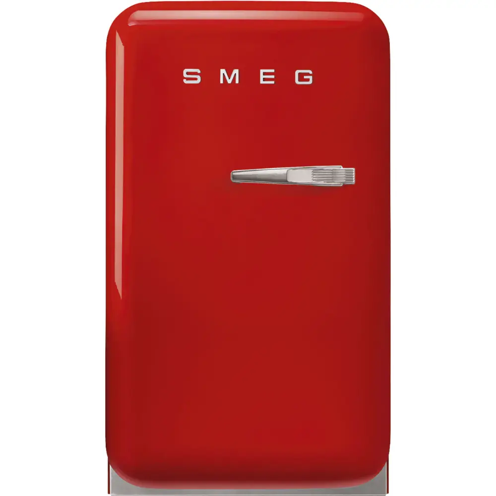 Minibar Smeg Anni 50 - 73cm - Vermelho - Dobradiça à Esquerda - FAB5LRD6