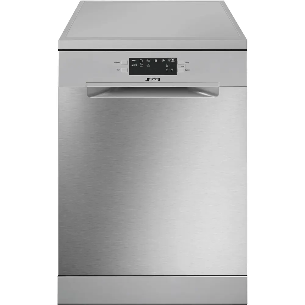 Máquina de Lavar Louça Smeg - 14 Conjuntos - 3 Cestos - Frente em Inox - Classe C - LVS342CQSX