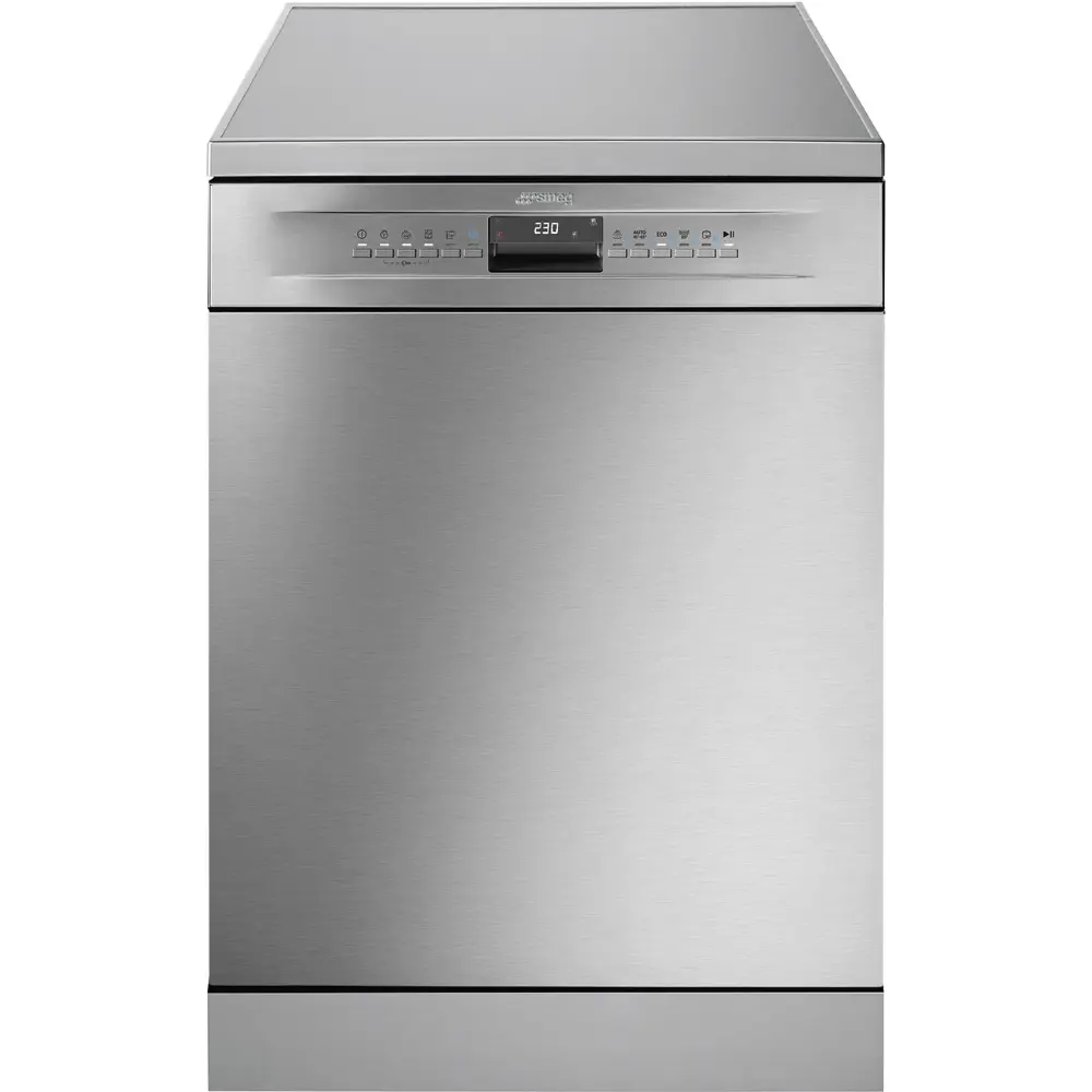Máquina de Lavar Louça Smeg - 14 Conjuntos - 3 Cestos - Frente em Inox - Classe B - LVS344BQX