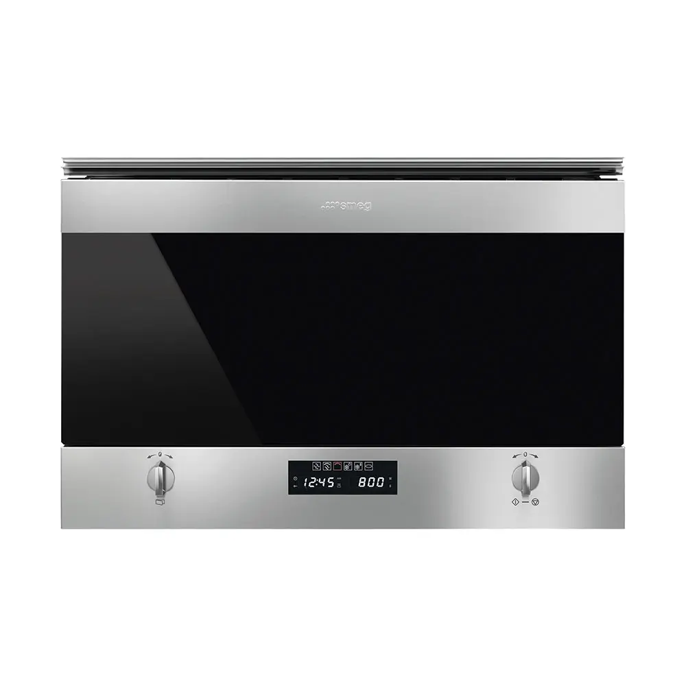 Micro-ondas de Encastre Smeg Classica - 22 Litros - 39cm Altura - Inox - MP322X1