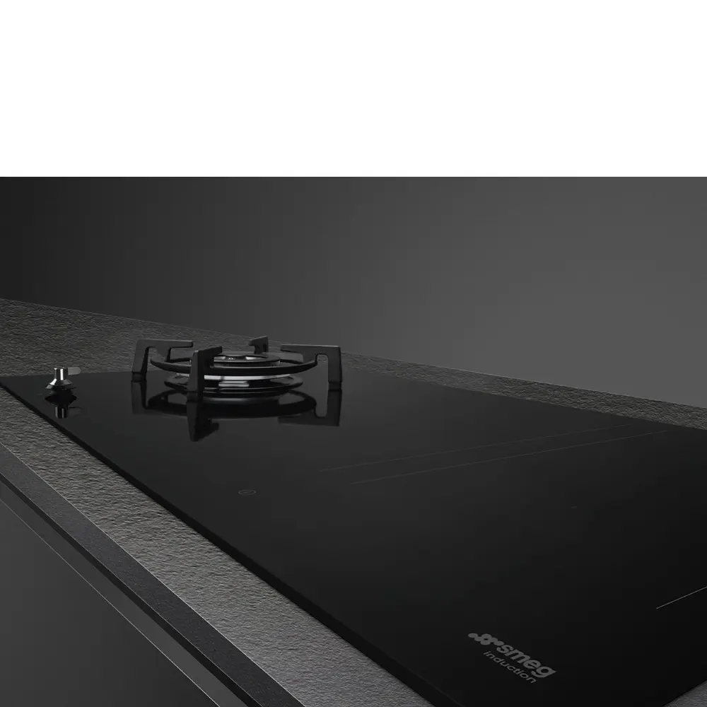 Placa Mista Smeg Classica (Indução e Gás) - 90cm - Preto - PM3953D - Image 7