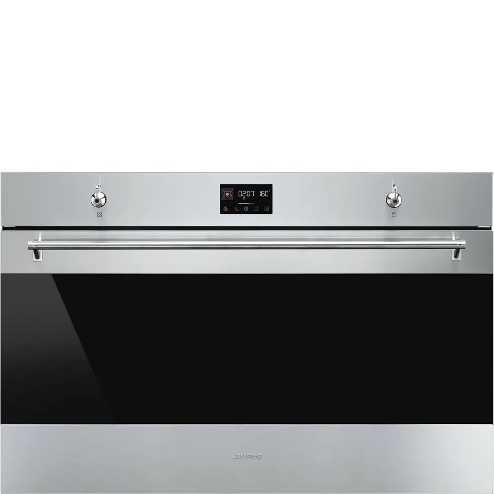 Forno Multifunções Smeg Classica - 90cm Largura - Inox - Classe A+ - SF9302TX