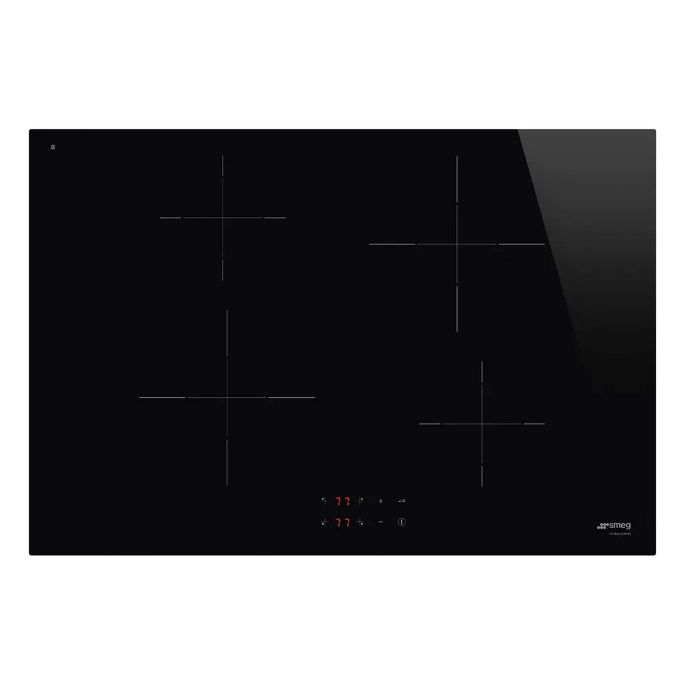 Placa de Indução Smeg - 75cm - 4 Zonas - Preto - SI2741D