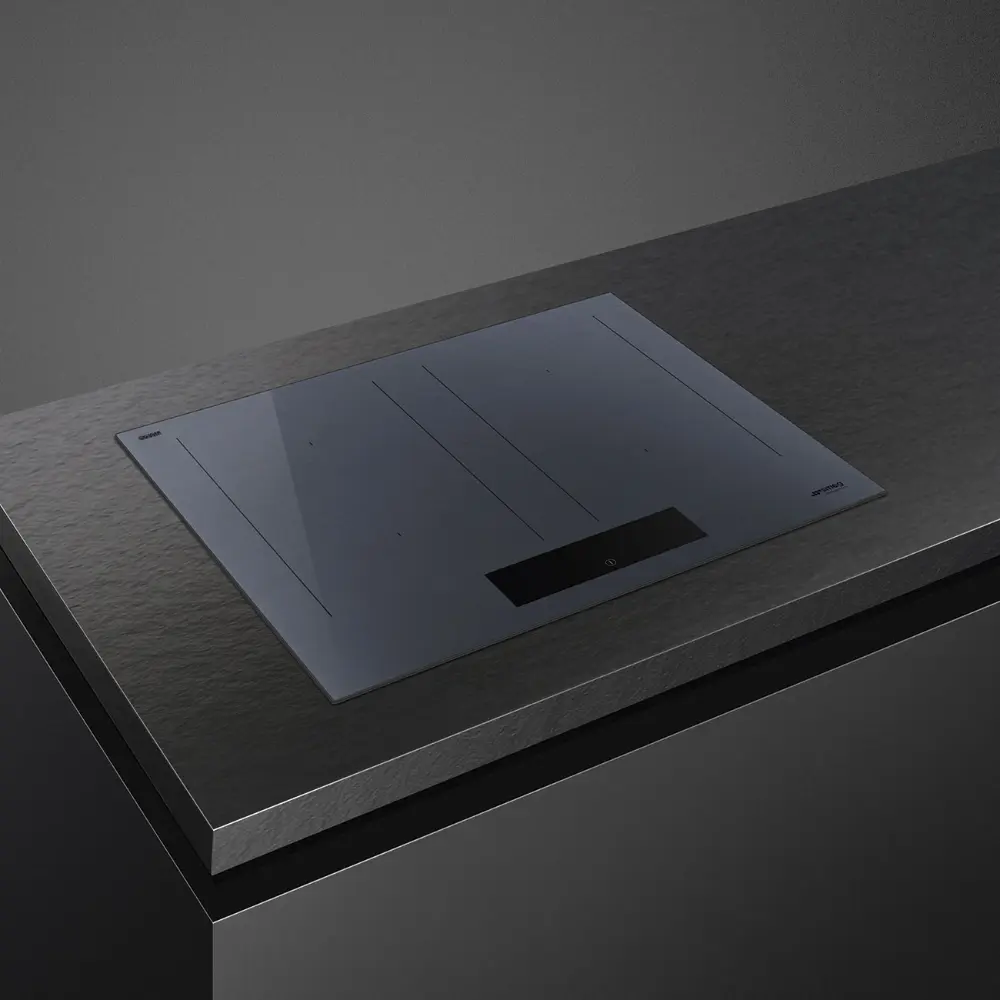 Placa de Indução Multizona Smeg Linea - 60cm - 4 Zonas - Neptune Grey - SIM1644DG - Image 2