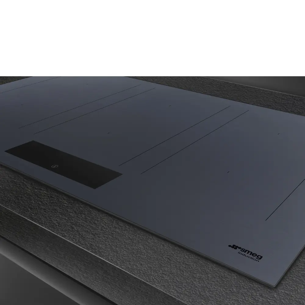 Placa de Indução Multizona Smeg Linea - 80cm - 6 Zonas - Neptune Grey - SIM1864DG - Image 3