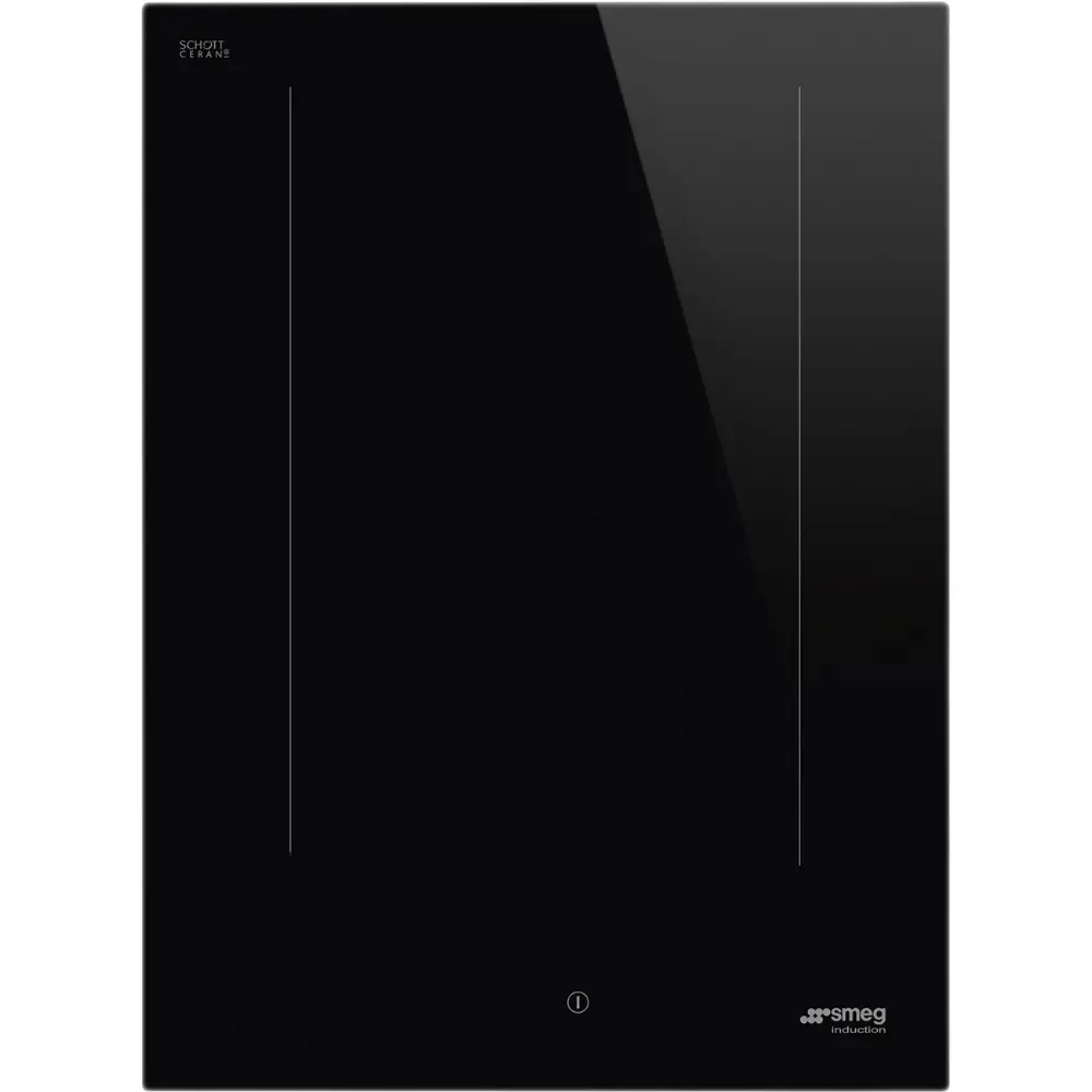 Placa de Indução Multizona Smeg - 38cm (Dominó) - 2 Zonas - Preto - SIM3323D - Image 2