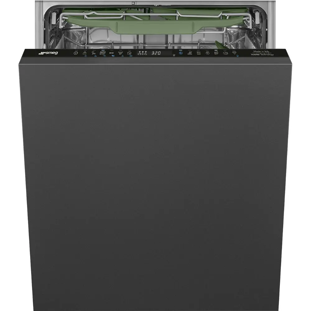 Máquina de Lavar Louça de Encastre Smeg - 3 Cestos - 12 Programas - Conetividade Wi-Fi - Classe B - STL7324BLW