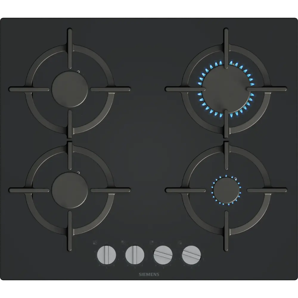 Placa a Gás Siemens iQ500 - 60 cm - Vidro Temperado com 4 Queimadores - EP6A6PI10