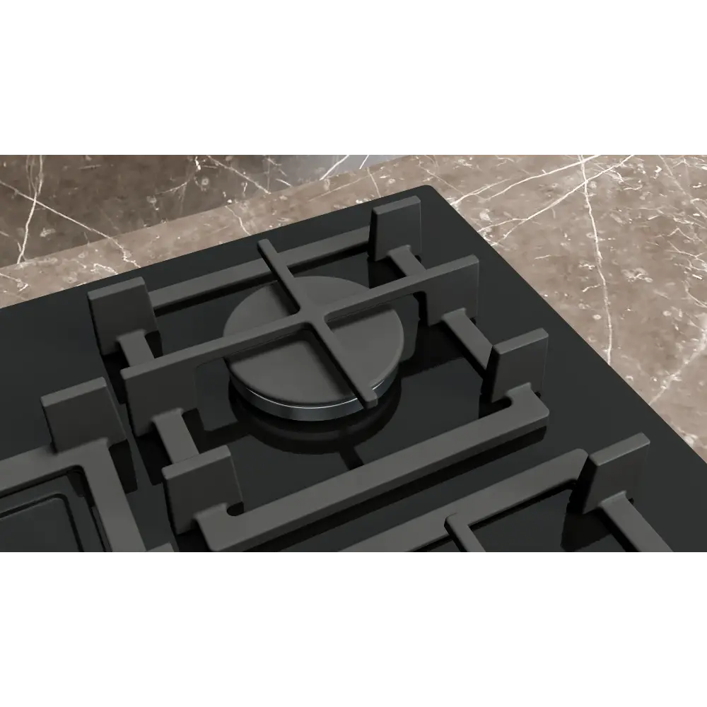 Placa a Gás Siemens iQ500 - 75 cm - Vidro Temperado com 5 Queimadores e Wok - EP7A6QI40 - Image 5