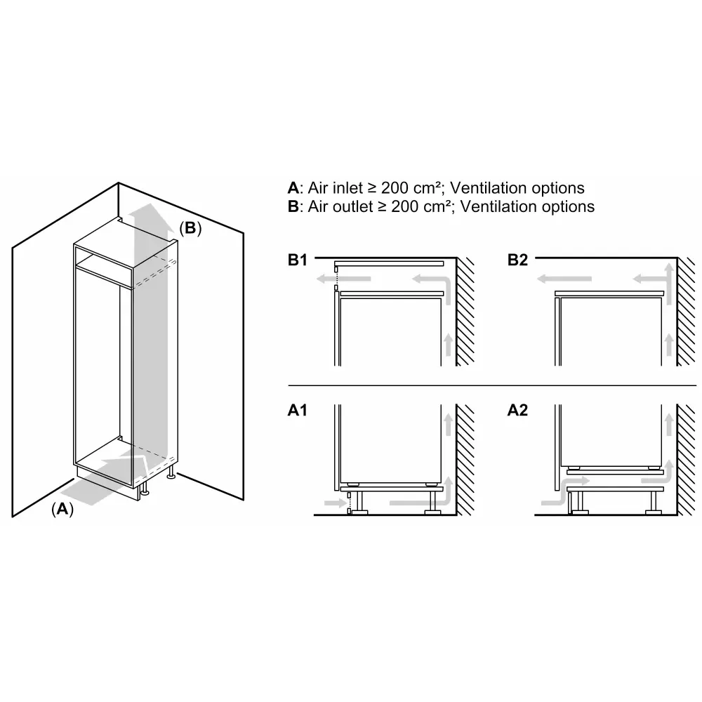 Frigorífico de Encastre Siemens iQ500 - 122,1 cm - Porta Fixa e HyperFresh - KI41RADD1 - Image 11