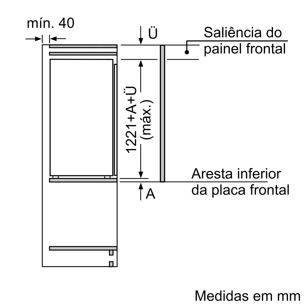 Frigorífico de Encastre Siemens iQ500 - 122,1 cm - Porta Fixa e HyperFresh - KI41RADD1 - Image 14