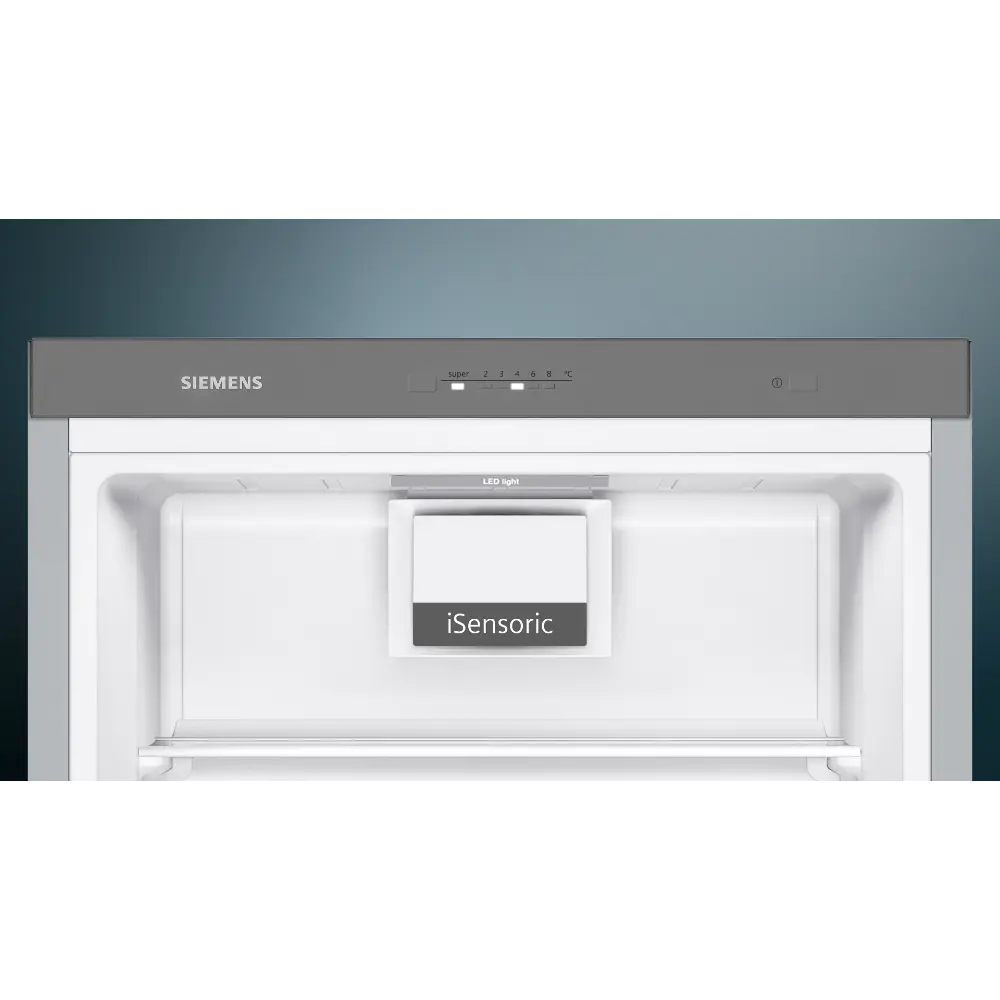 Frigorífico de Uma Porta Siemens iQ300 - 186 cm - Inox Antidedadas - Ventilado - KS36VVIEP - Image 5