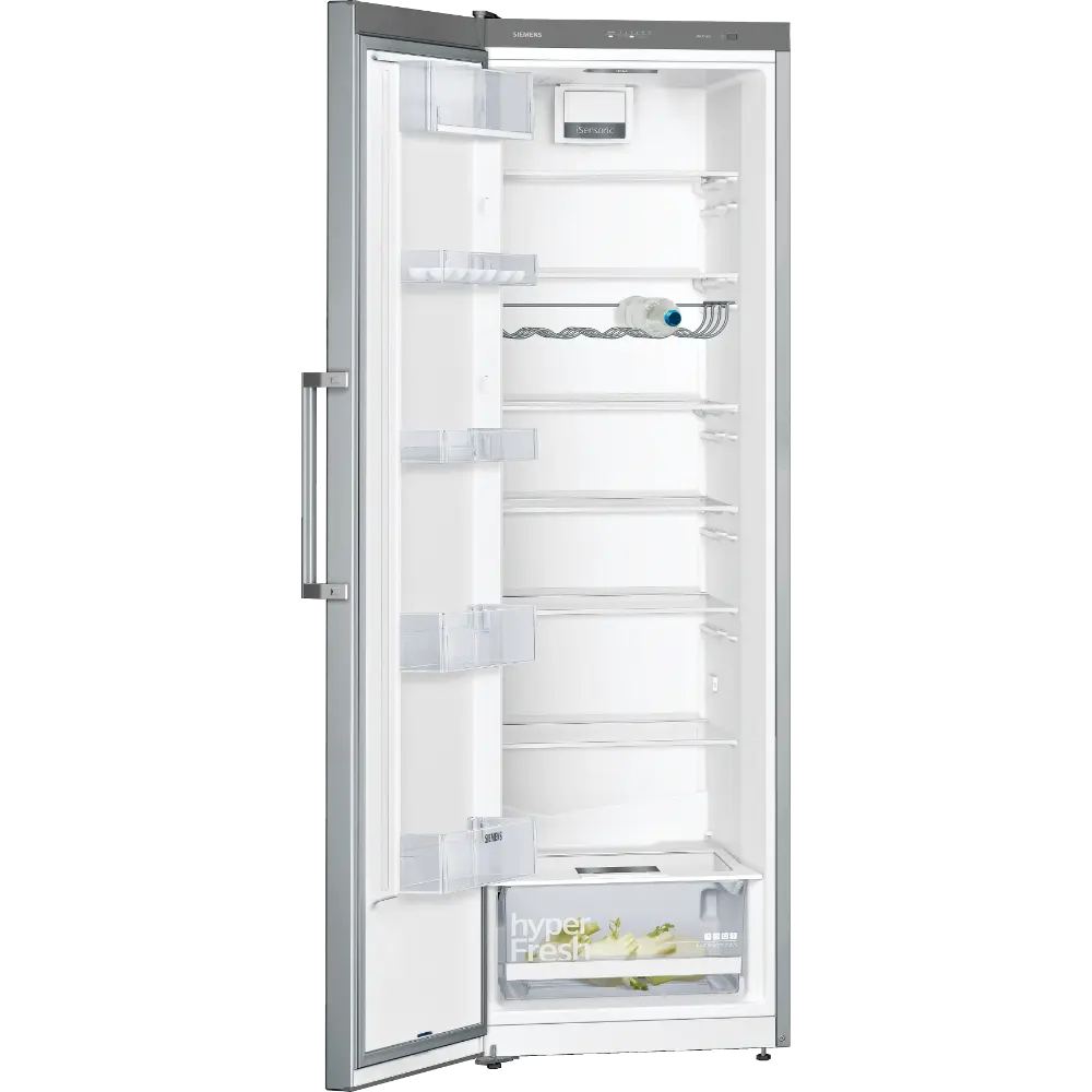 Frigorífico de Uma Porta Siemens iQ300 - 186 cm - Inox Antidedadas - Ventilado - KS36VVIEP