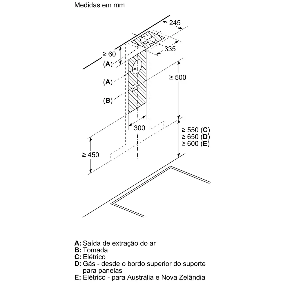 Exaustor de Parede Siemens iQ500 - 90 cm - Motor iQdrive e Interior Blindado - LC97BHP50 - Image 8