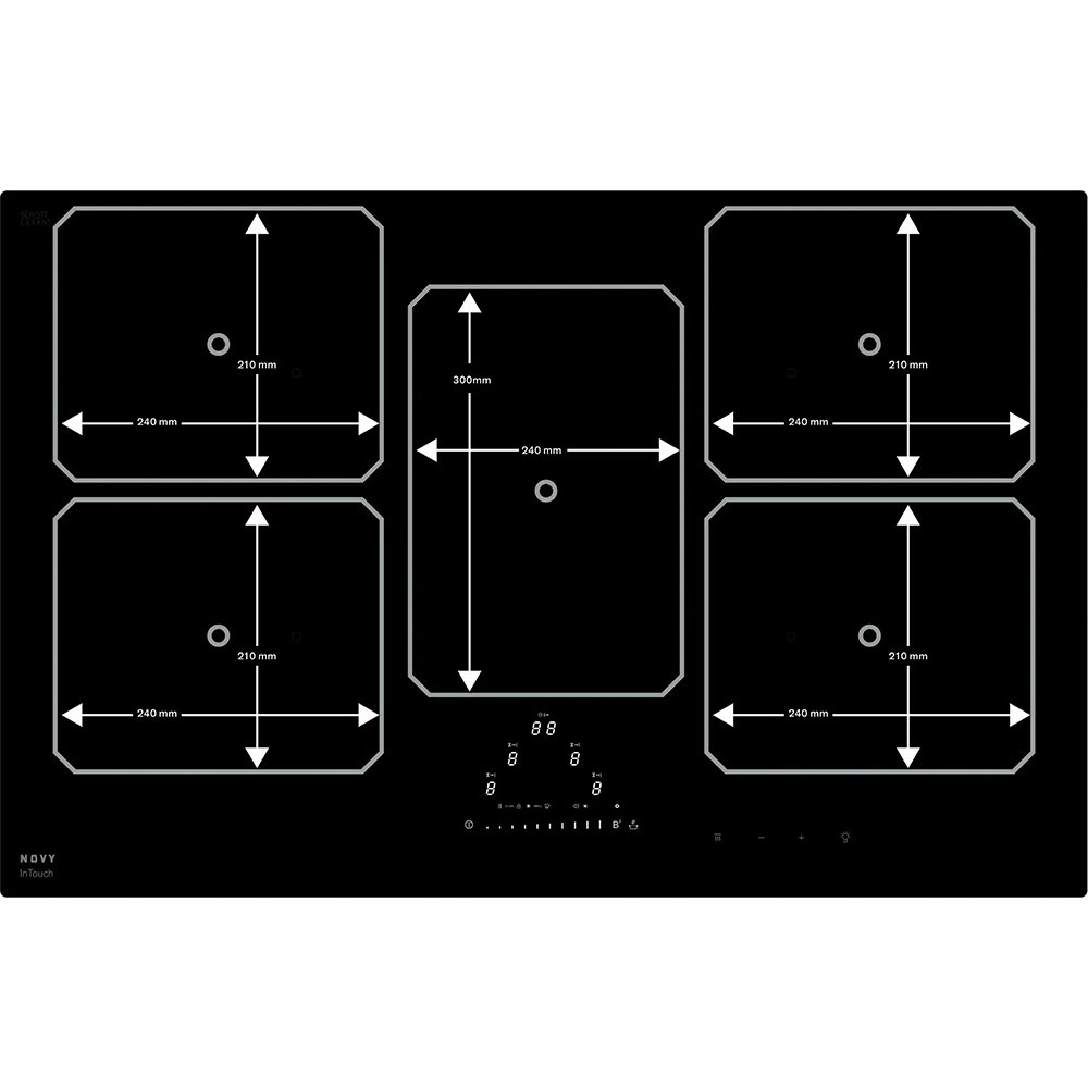 Placa de Indução Novy Indução Pro 1776 Preto - Image 2