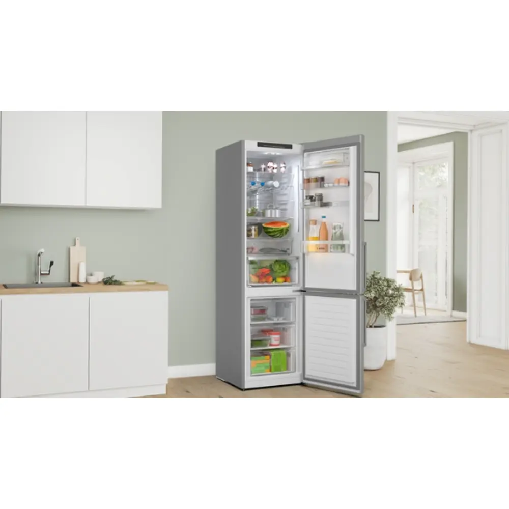 Frigorífico Combinado Bosch - 203cm - Classe A (Eficiência Máxima) - Inox - KGN39AIAU - Image 3