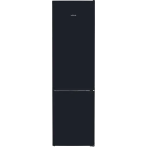 Combinado Siemens iQ700 - 203 cm - Vidro Preto - Classe B e Home Connect - KG39NSBBF