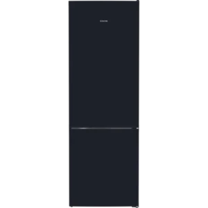 Combinado Siemens iQ700 - 203 cm - 70 cm de Largura - Vidro Preto e Classe B - KG49NSBBF