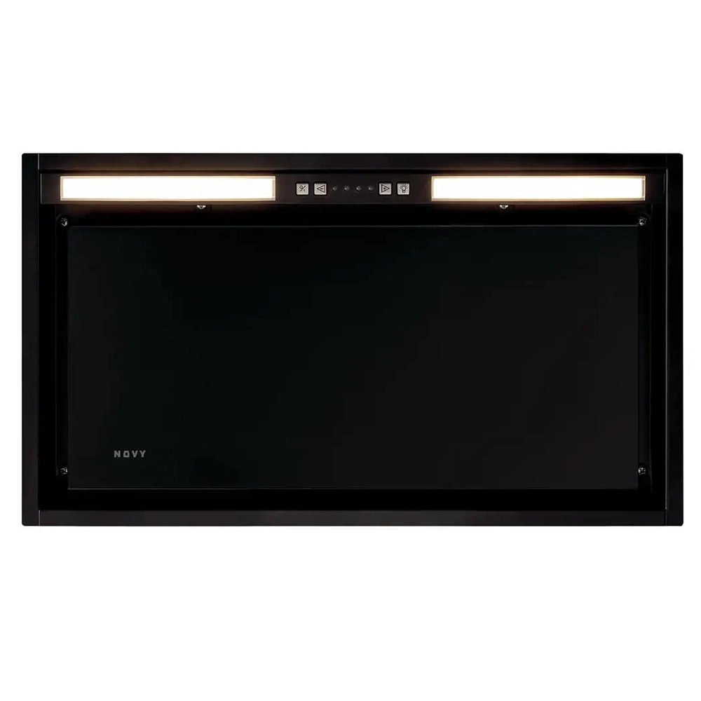 Exaustor Integrável Novy Cristal 60 cm Preto 26052