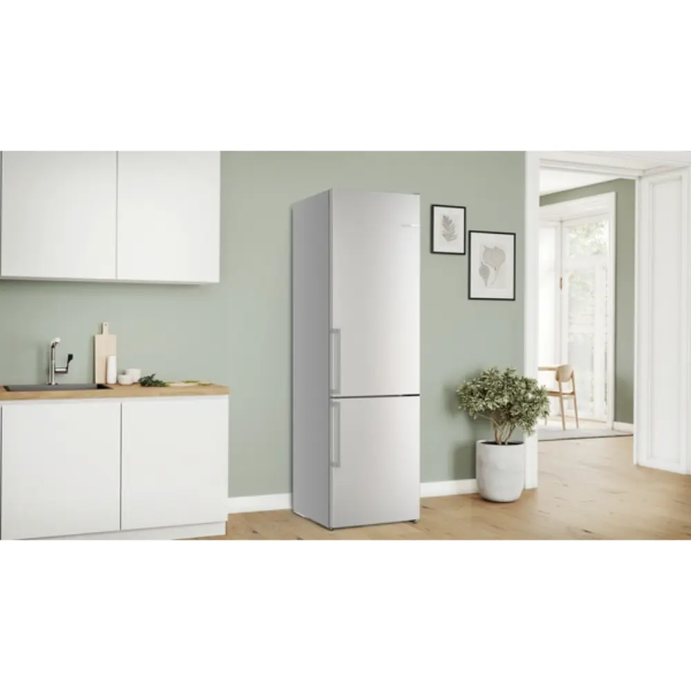 Frigorífico Combinado Bosch - 203cm - Classe A (Eficiência Máxima) - Inox - KGN39AIAU - Image 8