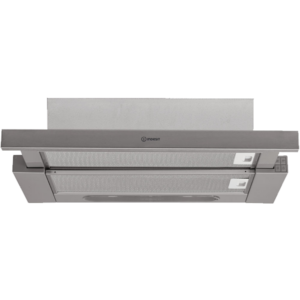 Exaustor Telescópico Indesit H 461 IX.1/1 - 59.8 cm, 240 m³/h, Inox