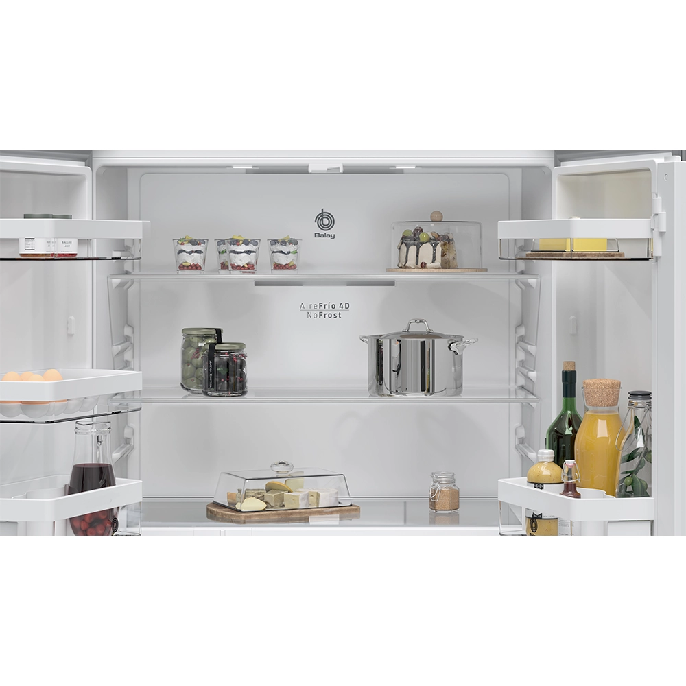 Frigorífico Americano Balay - 605L - NoFrost - French Door Inox - 3KME592XI - Image 4
