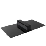 Placa com Exaustão Novy Up Comfort 87 cm Preta 40002