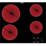 Placa Vitrocerâmica Whirlpool AKT 8090 NE - 60 cm, Elétrica, Vidro Preto