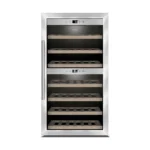 Garrafeira Smart Caso Design - 66 Garrafas - 2 Zonas - WineComfort 66