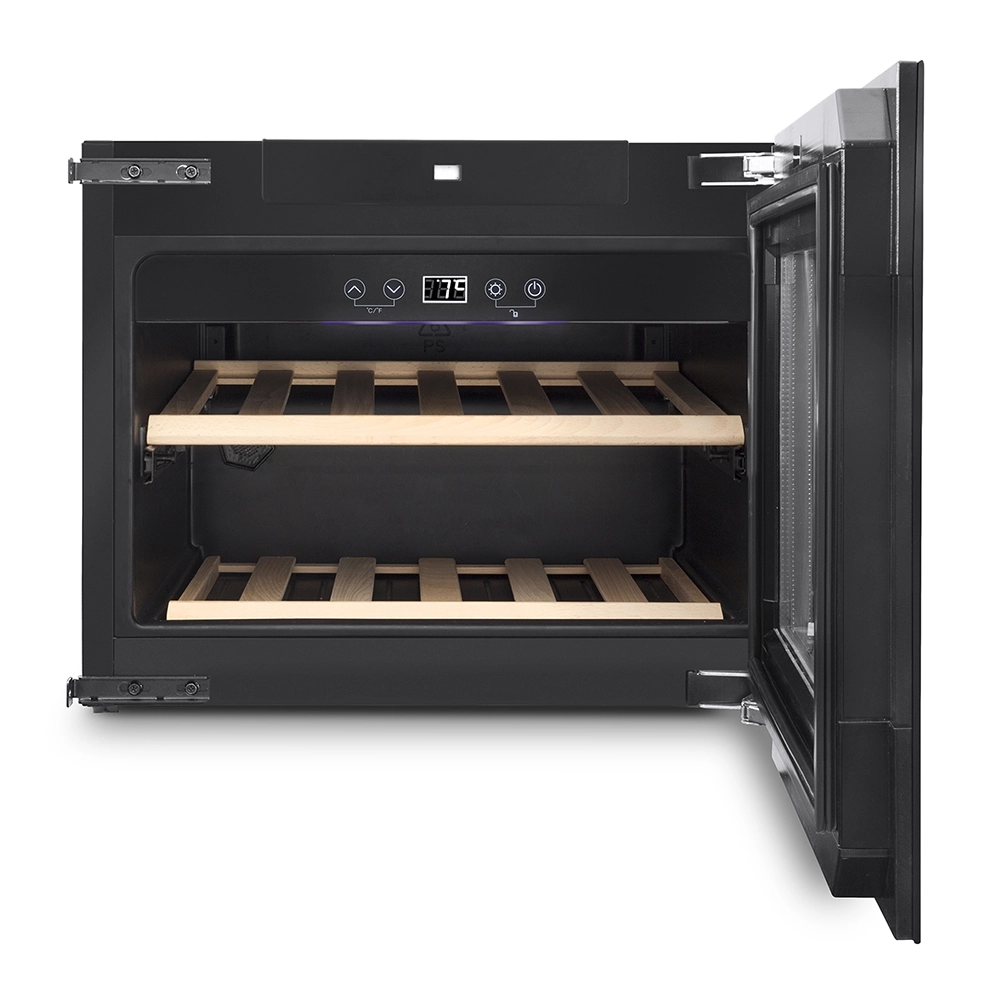 Garrafeira de Encastre Caso Design - 18 Garrafas - Push-to-Open - WineDeluxe E 18