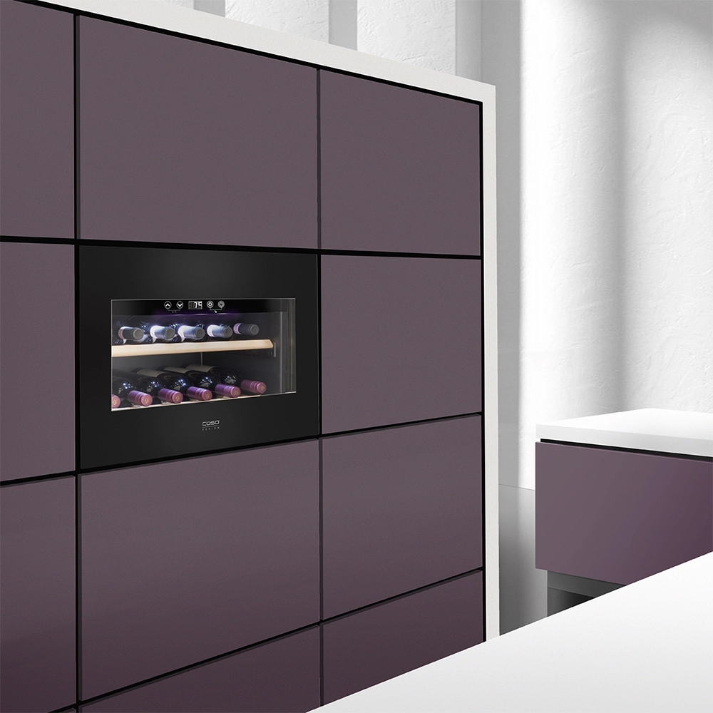 Garrafeira de Encastre Caso Design - 18 Garrafas - Push-to-Open - WineDeluxe E 18 - Image 11