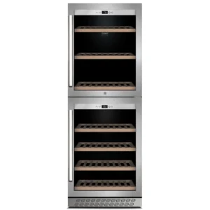 Garrafeira Caso Design - 126 Garrafas - 2 Portas (Side-by-Side) - WineChef Pro 126-2D