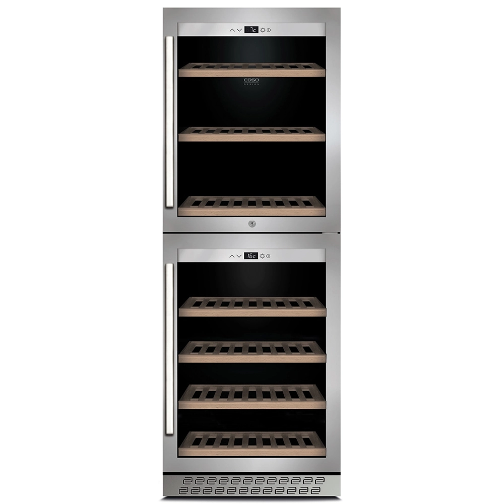 Garrafeira Caso Design - 126 Garrafas - 2 Portas (Side-by-Side) - WineChef Pro 126-2D