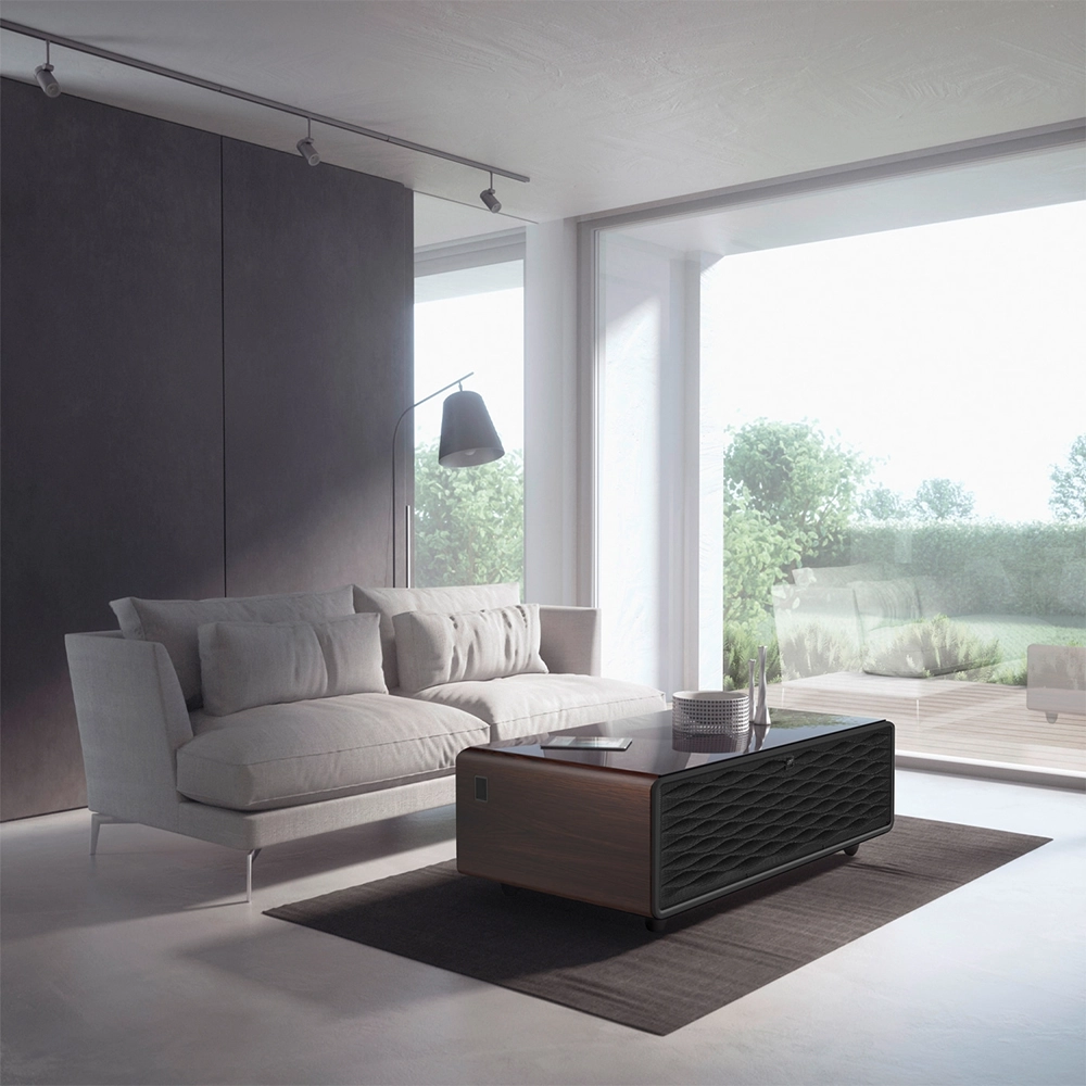 Mesa Frigorífico com Coluna de Som - Caso Design Sound & Cool - Acabamento Madeira - Image 7