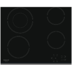 Placa Vitrocerâmica Hotpoint HR 632 B - 58 cm, Elétrica, Vidro Preto