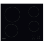 Placa Vitrocerâmica Hotpoint HR 631 C - 58 cm, Elétrica, Vidro Preto