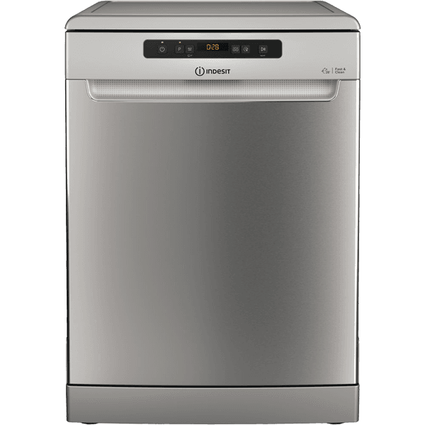 Máquina de Lavar Loiça Indesit DFO 3T133 A F X - Livre Instalação - 60cm - Inox - Classe D