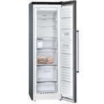 Congelador Vertical Siemens iQ500 - 186cm - NoFrost - BlackSteel (Inox Preto) - GS36NAXEP