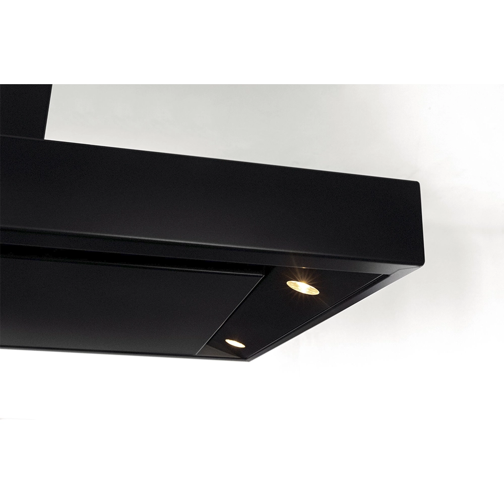 Chaminé Ilha Novy Flatline 90 cm Preto Mineral 7642 - Image 2