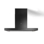 Chaminé Ilha Novy Flatline 90 cm Preto Mineral 7642