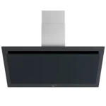 Chaminé Parede Novy Vision 120 cm Preta 7840