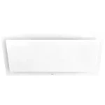 Chaminé Parede Novy Vision 120 cm Branca 7849